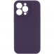 Чехол Silicone Case Full Camera Protective (AA) NO LOGO для Apple iPhone 13 Pro Max (6.7") Фиолетовый / Elderberry