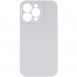 Чехол Silicone Case Full Camera Protective (AA) NO LOGO для Apple iPhone 14 Pro Max (6.7") Белый / White