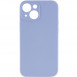 Чохол Silicone Case Full Camera Protective (AA) NO LOGO для Apple iPhone 15 (6.1") Блакитний / Lilac Blue