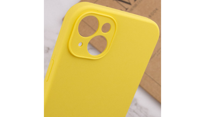 Чехол Silicone Case Full Camera Protective (AA) NO LOGO для Apple iPhone 15 (6.1