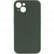 Чохол Silicone Case Full Camera Protective (AA) NO LOGO для Apple iPhone 15 (6.1") Зелений / Cyprus Green