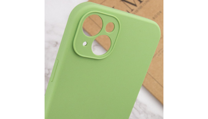 Чехол Silicone Case Full Camera Protective (AA) NO LOGO для Apple iPhone 15 (6.1