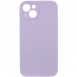 Чохол Silicone Case Full Camera Protective (AA) NO LOGO для Apple iPhone 15 (6.1") Бузковий / Lilac