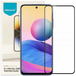 Захисне скло Nillkin (CP+PRO) для Xiaomi Redmi Note 10/10s/Note 11/Note 11s/Poco M5s/Note 12s Чорний