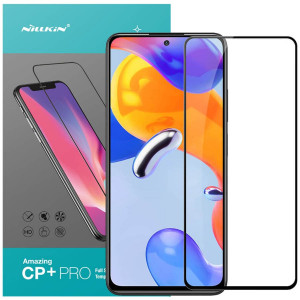 Захисне скло Nillkin (CP+PRO) для Xiaomi Redmi Note 11 Pro 4G/5G / 11E Pro / 12 Pro 4G Чорний