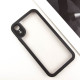 TPU чохол Transparent + Colour 1,5mm для Apple iPhone XR (6.1