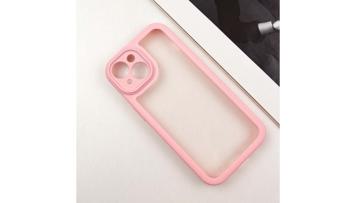 TPU чехол Transparent + Colour 1,5mm для Apple iPhone 13 (6.1