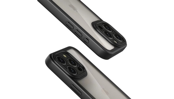 TPU чехол Transparent + Colour 1,5mm для Apple iPhone 15 Pro (6.1