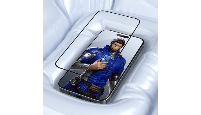 Захисне 3D скло Blueo Invisible Airbag Anti-broken для Apple iPhone 14 Pro (6.1