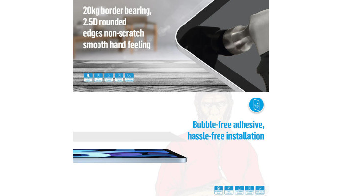 Захисне скло Blueo HD для Apple iPad 10.2
