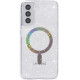 Чохол TPU Eclipse Sparkle (MagFit) для Samsung Galaxy S21 FE Clear - фото