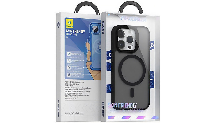 TPU+PC чехол Blueo Skin Friendly Frosted with MagSafe для Apple iPhone 14 Pro (6.1