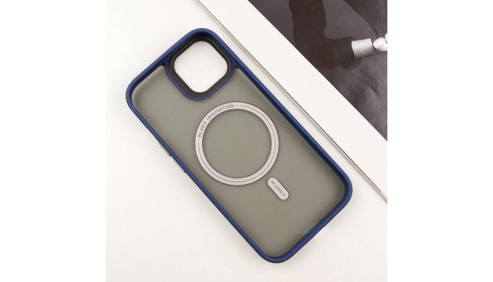 TPU+PC чехол Blueo Skin Friendly Frosted with MagSafe для Apple iPhone 15 (6.1