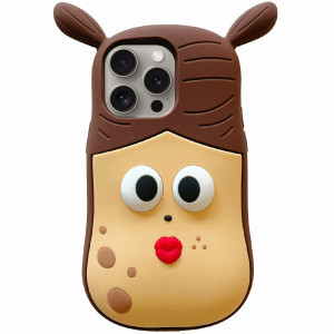 Силіконовий чохол Funny 3D для Apple iPhone 12 Pro / 12 (6.1