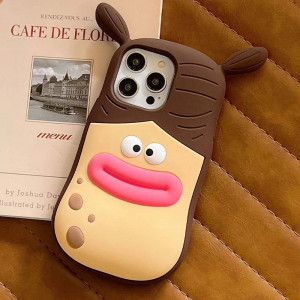 Силиконовый чехол Funny 3D для Apple iPhone 13 Pro (6.1