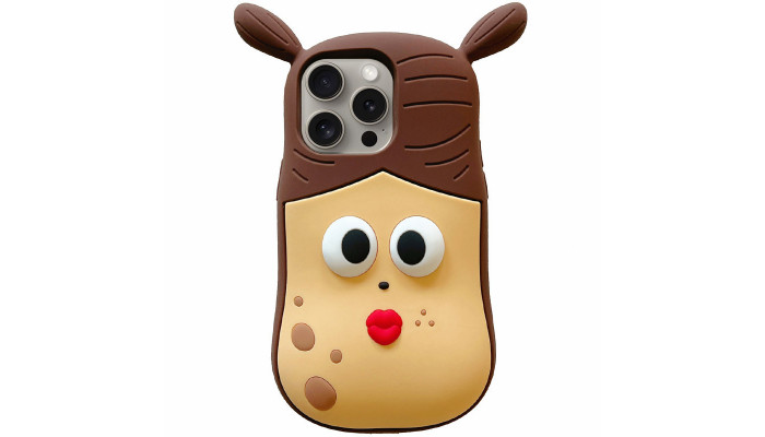 Силиконовый чехол Funny 3D для Apple iPhone 13 Pro (6.1