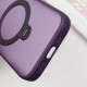 TPU+PC чохол Metal Buttons with MagSafe Colorful HQ Ring для Apple iPhone 14 Pro (6.1