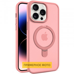 TPU+PC чохол Metal Buttons with MagSafe Colorful HQ Ring для Apple iPhone 16 Pro (6.3