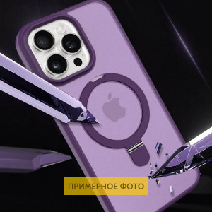 TPU+PC чехол Metal Buttons with MagSafe Colorful HQ Ring для Apple iPhone 16 Pro (6.3