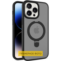 TPU+PC чохол Metal Buttons with MagSafe Colorful HQ Ring для Apple iPhone 16 Pro Max (6.9