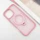 TPU+PC чехол Metal Buttons with MagSafe Colorful HQ Ring для Apple iPhone 16 Pro Max (6.9