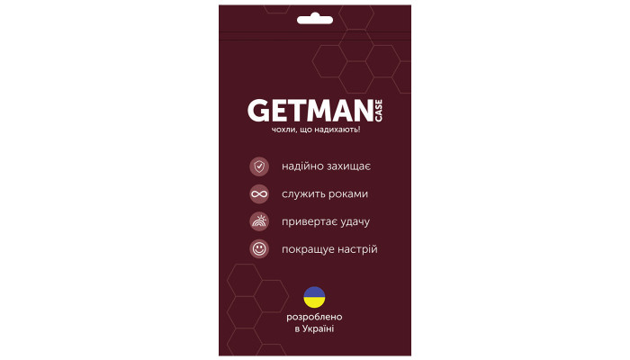 TPU чехол GETMAN Ease logo усиленные углы Full Camera для Samsung Galaxy A23 4G Бесцветный (прозрачный) - фото