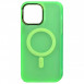 Чехол TPU+PC Lily with MagSafe для Apple iPhone 13 Pro (6.1") Neon Green