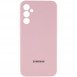 Чехол Silicone Cover Lakshmi Full Camera (AAA) with Logo для Samsung Galaxy A54 5G Розовый / Pink Sand