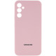 Чохол Silicone Cover Lakshmi Full Camera (AAA) with Logo для Samsung Galaxy A54 5G Рожевий / Pink Sand - фото