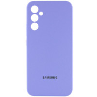 Чехол Silicone Cover Lakshmi Full Camera (AAA) with Logo для Samsung Galaxy A54 5G Сиреневый / Dasheen