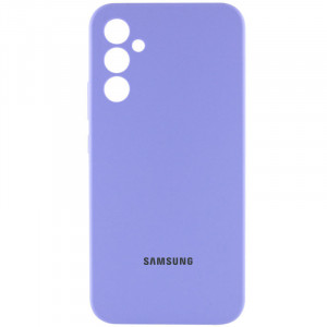 Чохол Silicone Cover Lakshmi Full Camera (AAA) with Logo для Samsung Galaxy A54 5G Бузковий / Dasheen