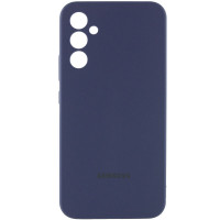 Чехол Silicone Cover Lakshmi Full Camera (AAA) with Logo для Samsung Galaxy A54 5G Темно-синий / Midnight blue