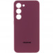 Чохол Silicone Cover Lakshmi Full Camera (AAA) with Logo для Samsung Galaxy A54 5G Бордовий / Plum