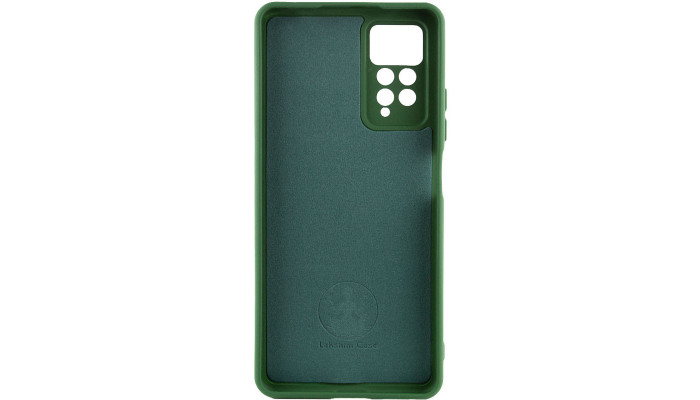 Чохол Silicone Cover Lakshmi Full Camera (AAA) with Logo для Xiaomi Redmi Note 11 Pro 4G / 12 Pro 4G Зелений / Cyprus Green - фото