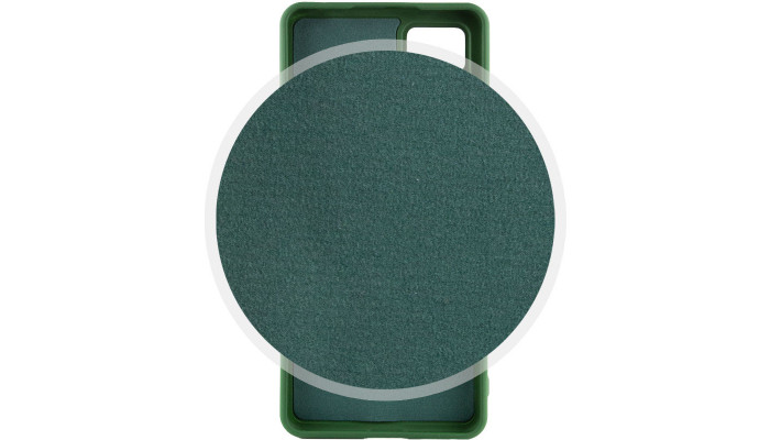 Чохол Silicone Cover Lakshmi Full Camera (AAA) with Logo для Xiaomi Redmi Note 11 Pro 4G / 12 Pro 4G Зелений / Cyprus Green - фото