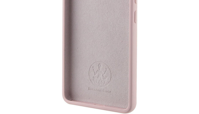 Чехол Silicone Cover Lakshmi Full Camera (AAA) with Logo для Xiaomi Redmi 10C Розовый / Pink Sand - фото