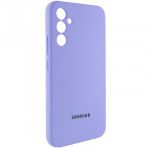 Чехол Silicone Cover Lakshmi Full Camera (AAA) with Logo для Samsung Galaxy A34 5G Сиреневый / Dasheen