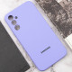 Чехол Silicone Cover Lakshmi Full Camera (AAA) with Logo для Samsung Galaxy A34 5G Сиреневый / Dasheen - фото