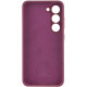 Чохол Silicone Cover Lakshmi Full Camera (AAA) with Logo для Samsung Galaxy A34 5G Бордовий / Plum - фото