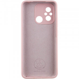 Чехол Silicone Cover Lakshmi Full Camera (AAA) with Logo для Xiaomi Redmi 12C Розовый / Pink Sand