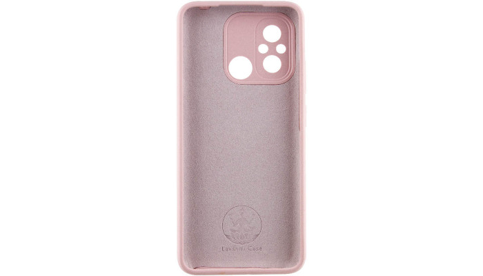 Чохол Silicone Cover Lakshmi Full Camera (AAA) with Logo для Xiaomi Redmi 12C Рожевий / Pink Sand - фото