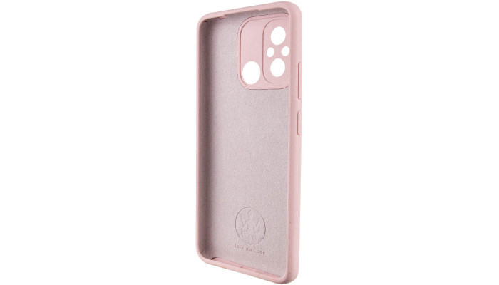 Чохол Silicone Cover Lakshmi Full Camera (AAA) with Logo для Xiaomi Redmi 12C Рожевий / Pink Sand - фото