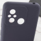 Чехол Silicone Cover Lakshmi Full Camera (AAA) with Logo для Xiaomi Redmi 12C Серый / Dark Gray - фото