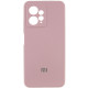 Чехол Silicone Cover Lakshmi Full Camera (AAA) with Logo для Xiaomi Redmi Note 12 4G Розовый / Pink Sand - фото