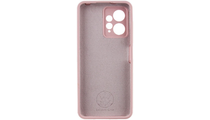 Чохол Silicone Cover Lakshmi Full Camera (AAA) with Logo для Xiaomi Redmi Note 12 4G Рожевий / Pink Sand - фото