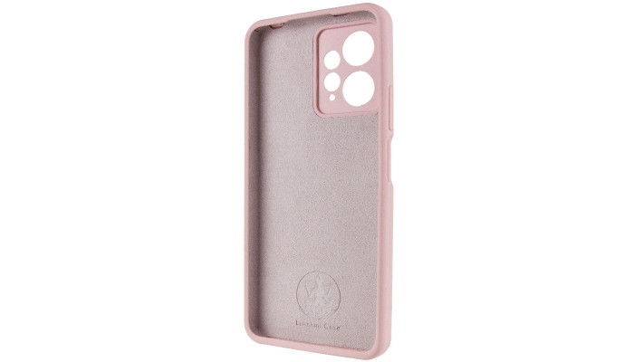 Чохол Silicone Cover Lakshmi Full Camera (AAA) with Logo для Xiaomi Redmi Note 12 4G Рожевий / Pink Sand - фото