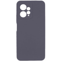 Чехол Silicone Cover Lakshmi Full Camera (AAA) with Logo для Xiaomi Redmi Note 12 4G Серый / Dark Gray
