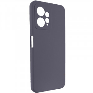 Чехол Silicone Cover Lakshmi Full Camera (AAA) with Logo для Xiaomi Redmi Note 12 4G Серый / Dark Gray