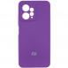 Чехол Silicone Cover Lakshmi Full Camera (AAA) with Logo для Xiaomi Redmi Note 12 4G Фиолетовый / Amethyst