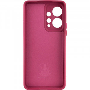 Чехол Silicone Cover Lakshmi Full Camera (AAA) with Logo для Xiaomi Redmi Note 12 4G Бордовый / Plum